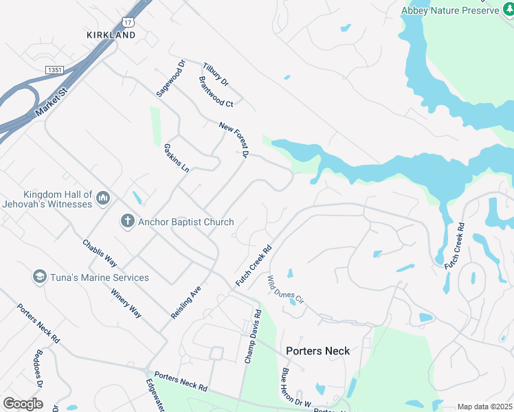 map of restaurants, bars, coffee shops, grocery stores, and more near 8825 Olympic Lane in Wilmington