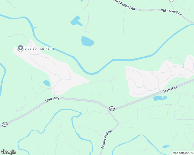 map of restaurants, bars, coffee shops, grocery stores, and more near 8940 Saddle Trail in Ball Ground