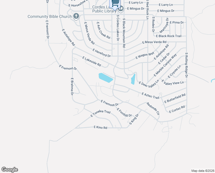 map of restaurants, bars, coffee shops, grocery stores, and more near 16680 Cordes West Circle in Mayer