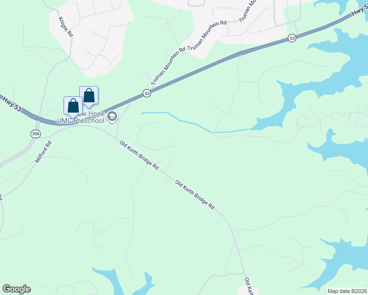 map of restaurants, bars, coffee shops, grocery stores, and more near 8245 Gracen Drive in Gainesville