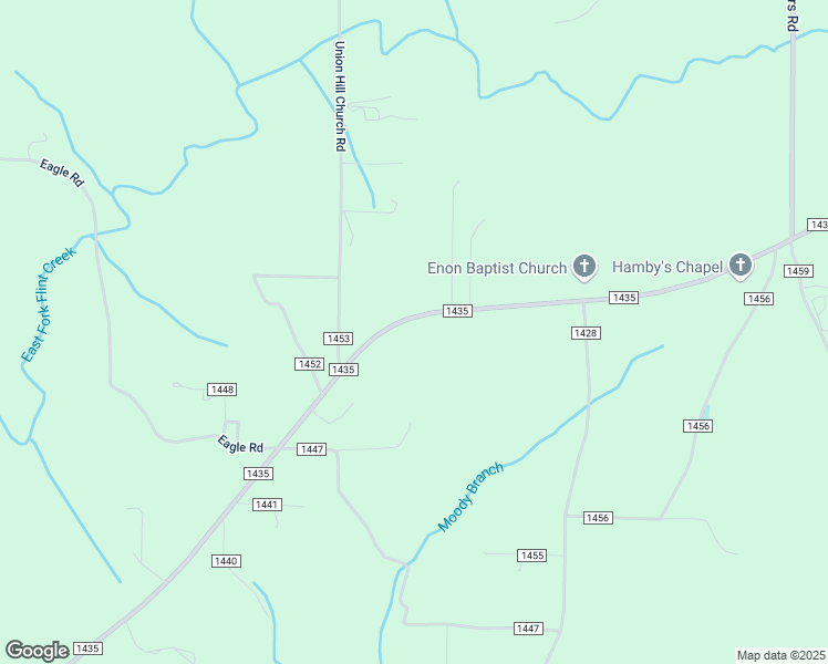 map of restaurants, bars, coffee shops, grocery stores, and more near 7682 County Road 1435 in Vinemont