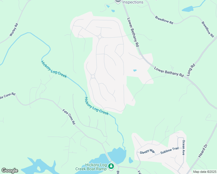 map of restaurants, bars, coffee shops, grocery stores, and more near 815 Commerce Trail in Canton