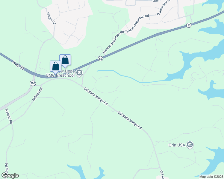 map of restaurants, bars, coffee shops, grocery stores, and more near 8125 Gracen Drive in Gainesville