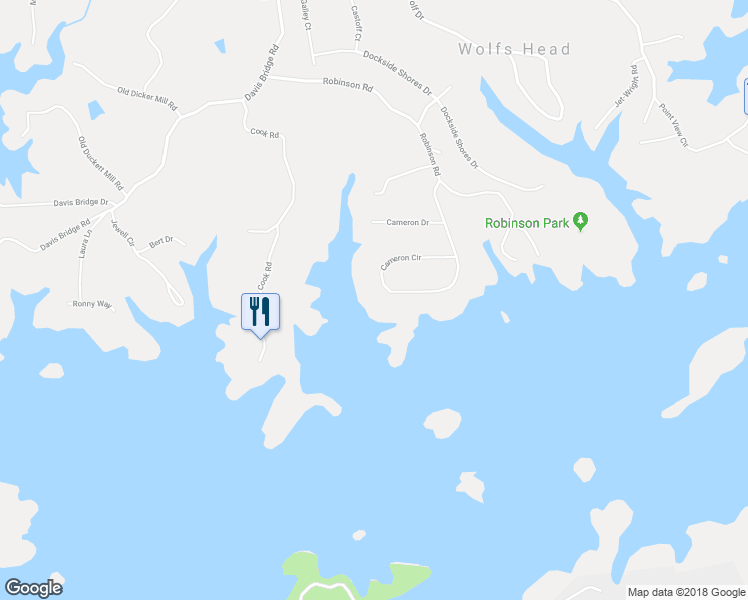 map of restaurants, bars, coffee shops, grocery stores, and more near 3663 Cameron Circle in Gainesville