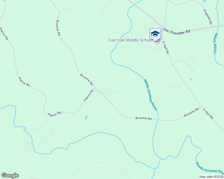 map of restaurants, bars, coffee shops, grocery stores, and more near 3111 Butterworth Lane in Gainesville
