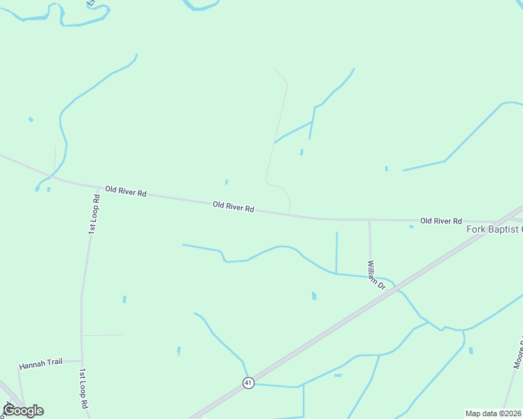 map of restaurants, bars, coffee shops, grocery stores, and more near 2362 Old River Road in Fork