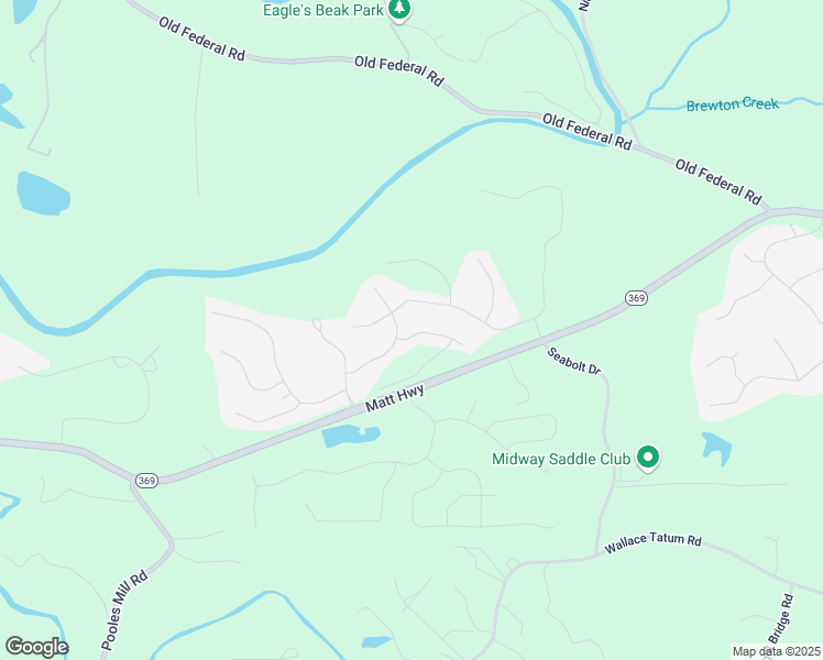 map of restaurants, bars, coffee shops, grocery stores, and more near 7935 Welch Mill in Ball Ground