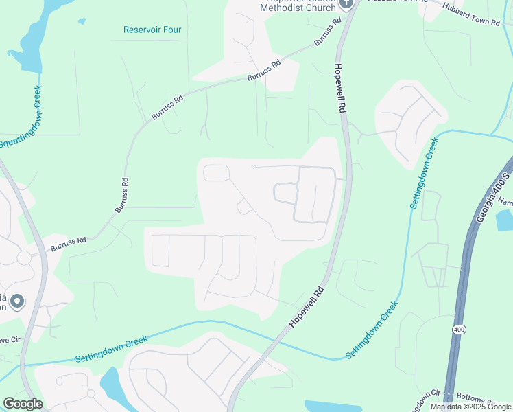 map of restaurants, bars, coffee shops, grocery stores, and more near 4615 Walt Court in Cumming