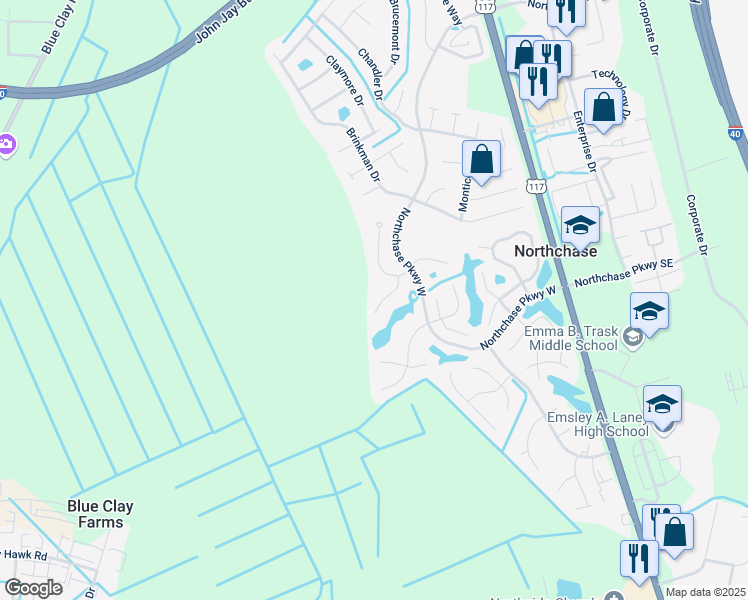 map of restaurants, bars, coffee shops, grocery stores, and more near 4209 Province Drive in Wilmington