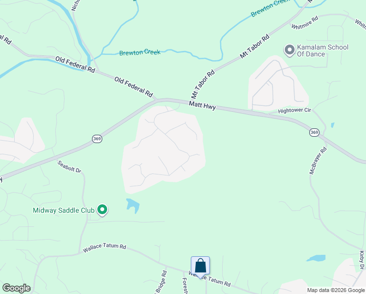 map of restaurants, bars, coffee shops, grocery stores, and more near 8165 River Hill Commons Drive in Ball Ground