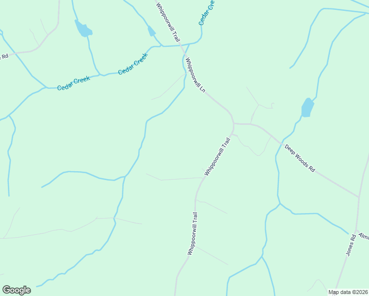 map of restaurants, bars, coffee shops, grocery stores, and more near 2500 Whippoorwill Trail in Hartwell