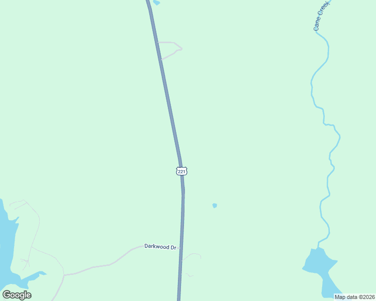 map of restaurants, bars, coffee shops, grocery stores, and more near 15211 US Highway 221 South in Waterloo