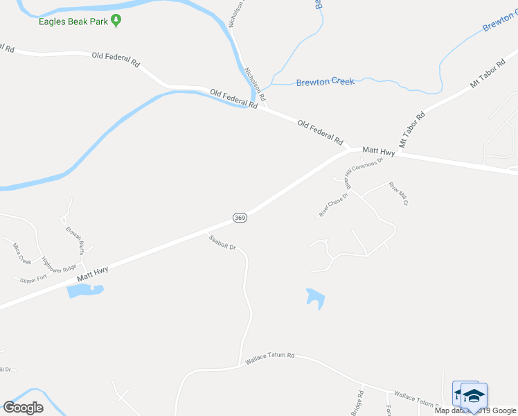 map of restaurants, bars, coffee shops, grocery stores, and more near Matt Highway in Ball Ground