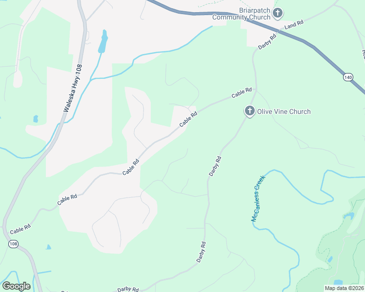 map of restaurants, bars, coffee shops, grocery stores, and more near 215 Ashleys Way in Waleska