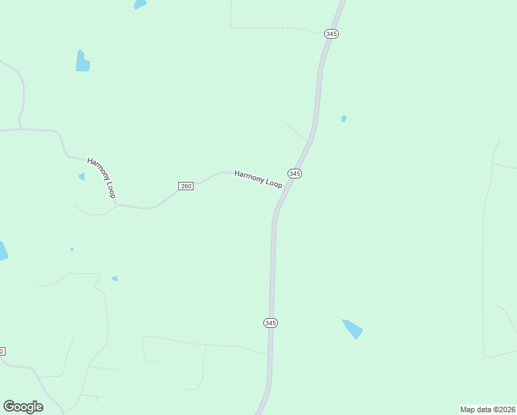 map of restaurants, bars, coffee shops, grocery stores, and more near 2801-3331 Highway 345 in Pontotoc