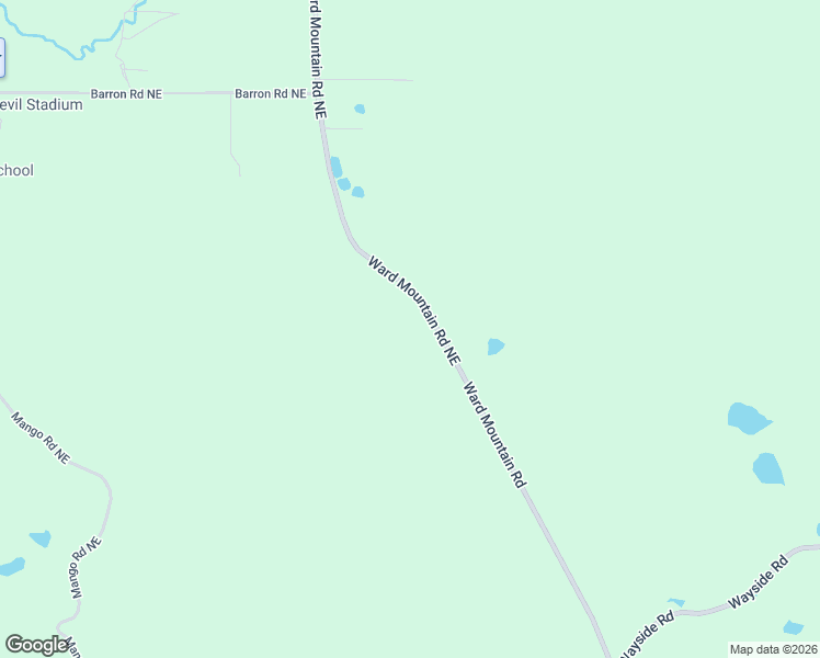 map of restaurants, bars, coffee shops, grocery stores, and more near 919 Ward Mountain Road Northeast in Rome