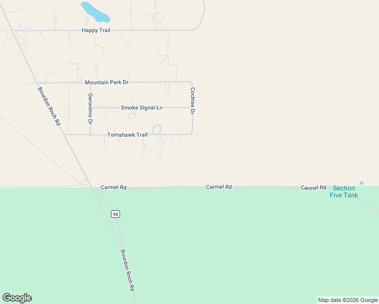 map of restaurants, bars, coffee shops, grocery stores, and more near 8985 Tomahawk Trail in Show Low