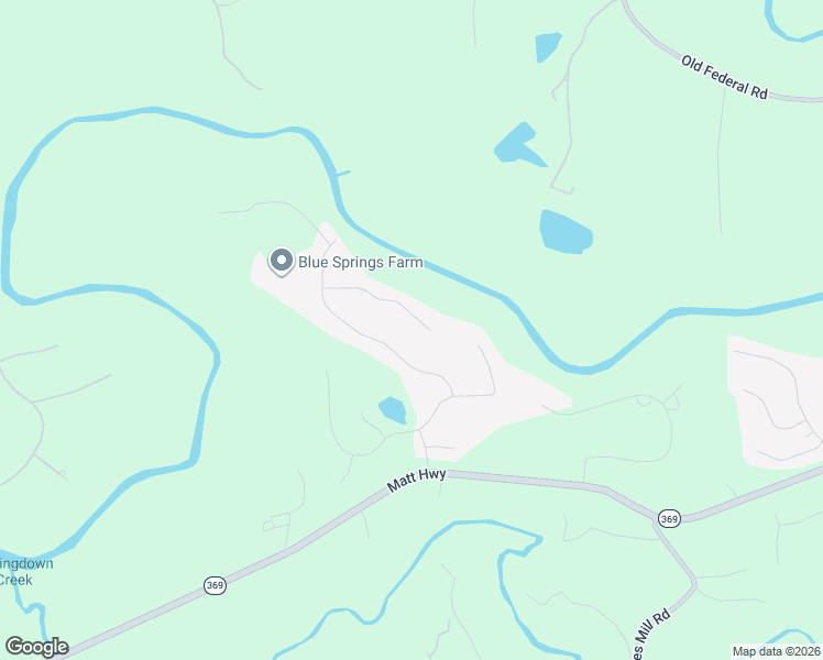 map of restaurants, bars, coffee shops, grocery stores, and more near 9630 Old Riverside Lane in Ball Ground