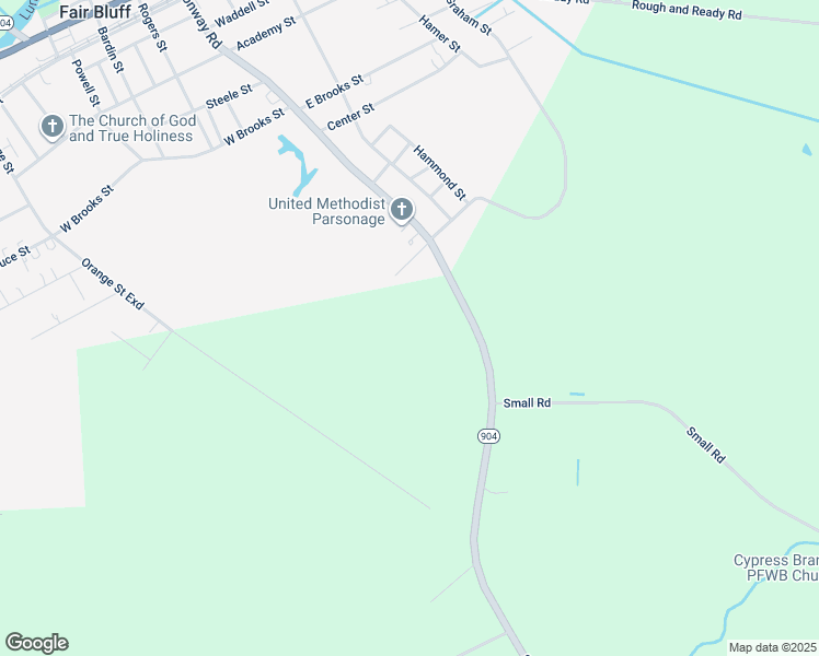 map of restaurants, bars, coffee shops, grocery stores, and more near 7 Conway Road in Fair Bluff