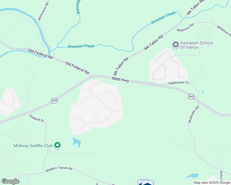 map of restaurants, bars, coffee shops, grocery stores, and more near 8225 River Mill Court in Ball Ground