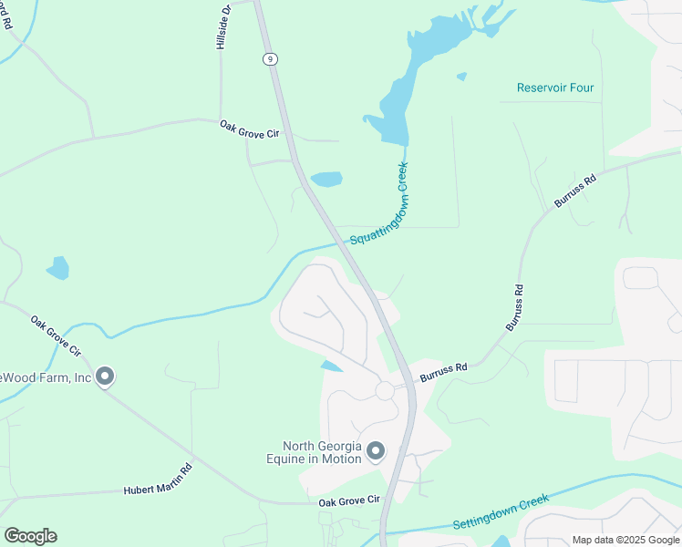 map of restaurants, bars, coffee shops, grocery stores, and more near 5465 Mirror Lake Drive in Cumming