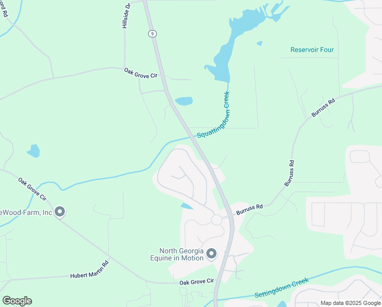 map of restaurants, bars, coffee shops, grocery stores, and more near 5465 Mirror Lake Drive in Cumming
