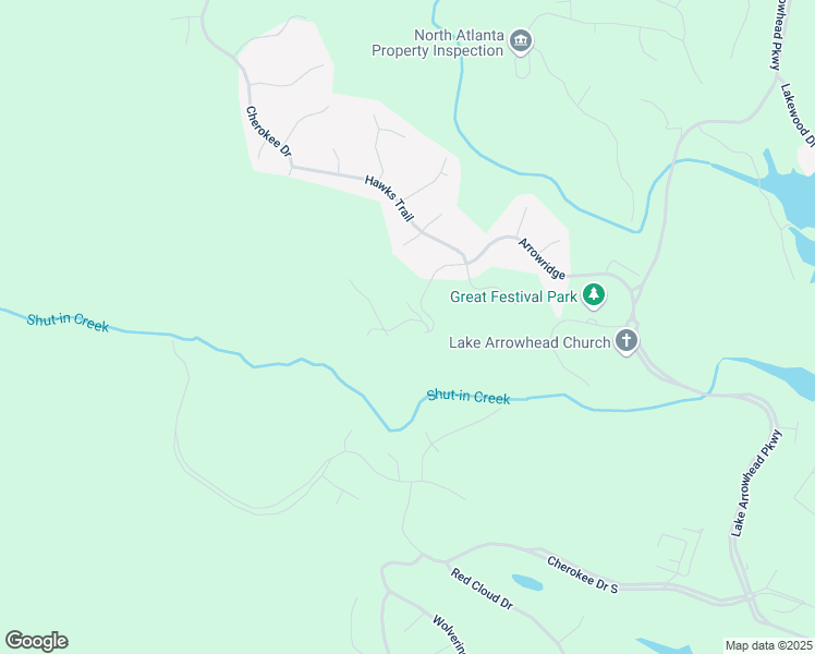 map of restaurants, bars, coffee shops, grocery stores, and more near in Waleska
