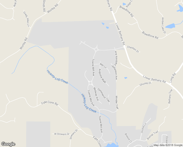 map of restaurants, bars, coffee shops, grocery stores, and more near 2093 Towne Mill Avenue in Canton