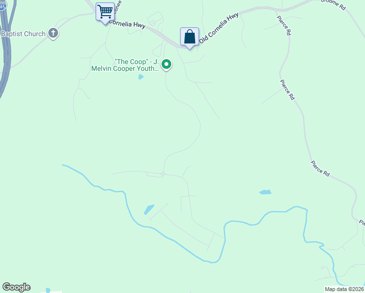 map of restaurants, bars, coffee shops, grocery stores, and more near 2599 Dana Drive in Gainesville