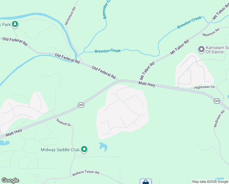 map of restaurants, bars, coffee shops, grocery stores, and more near 7910 River Fall Court in Ball Ground