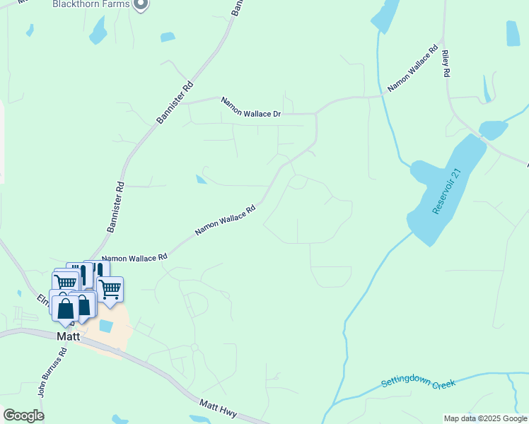 map of restaurants, bars, coffee shops, grocery stores, and more near 6080 Namon Wallace Drive in Cumming