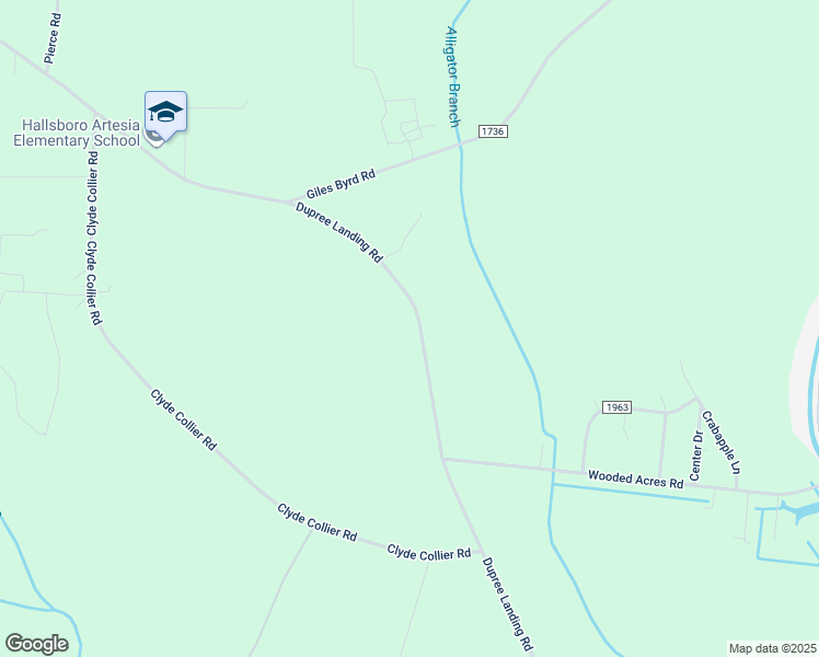 map of restaurants, bars, coffee shops, grocery stores, and more near 444 Dupree Landing Road in Hallsboro