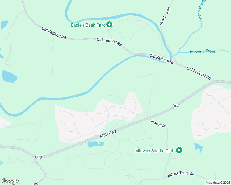 map of restaurants, bars, coffee shops, grocery stores, and more near 8110 Brewton Bend in Ball Ground