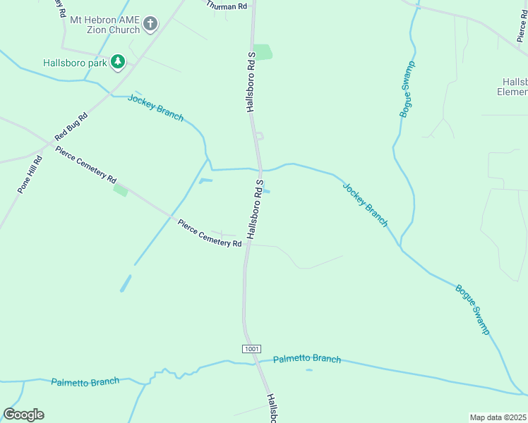 map of restaurants, bars, coffee shops, grocery stores, and more near 1917 Hallsboro Road South in Hallsboro