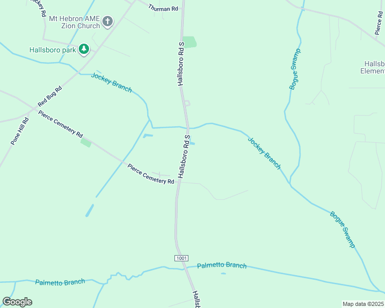 map of restaurants, bars, coffee shops, grocery stores, and more near 1917 Hallsboro Road South in Hallsboro
