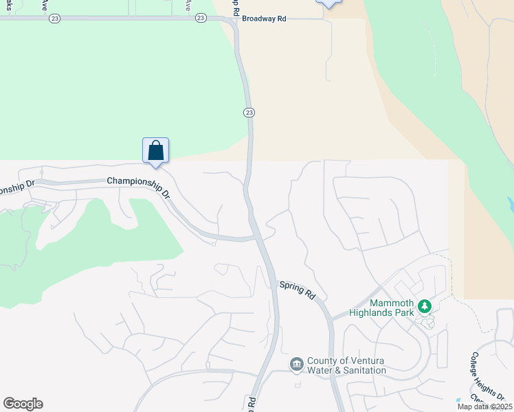 map of restaurants, bars, coffee shops, grocery stores, and more near 7340 Walnut Canyon Road in Moorpark