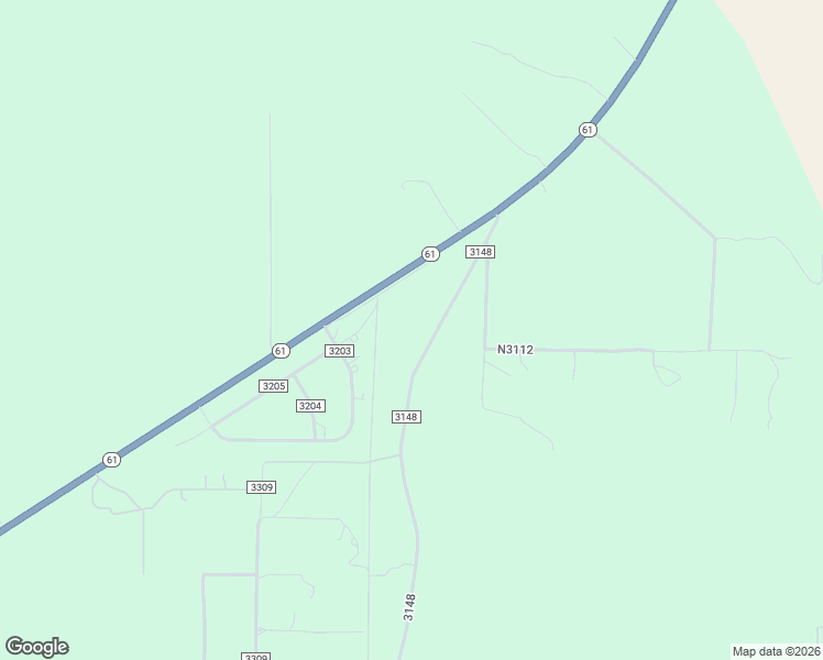 map of restaurants, bars, coffee shops, grocery stores, and more near County Road 3148 in Concho