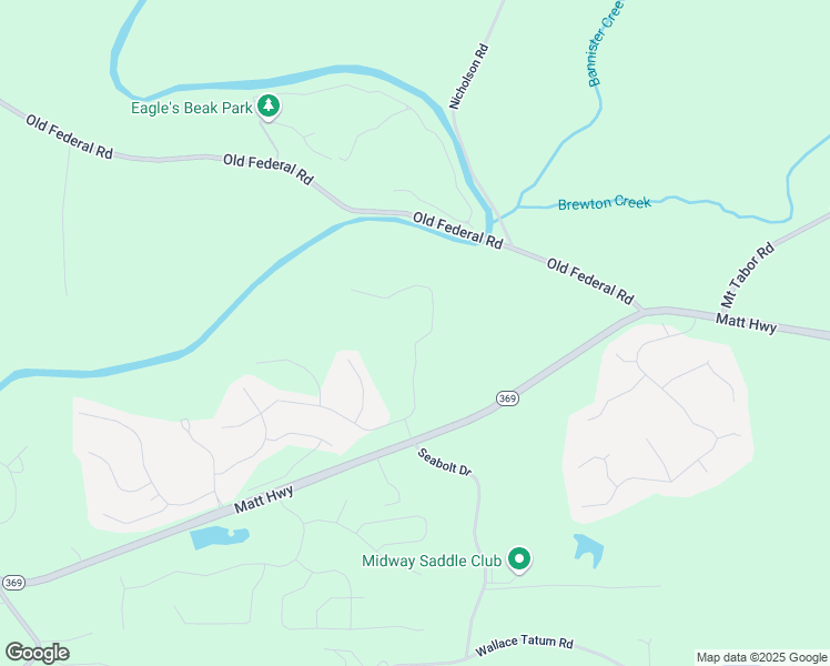 map of restaurants, bars, coffee shops, grocery stores, and more near 8335 Scenic Ridge Way in Ball Ground
