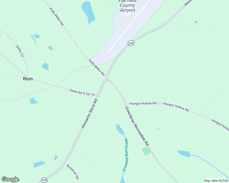 map of restaurants, bars, coffee shops, grocery stores, and more near 215 Greenbrier Mossydale Road in Winnsboro