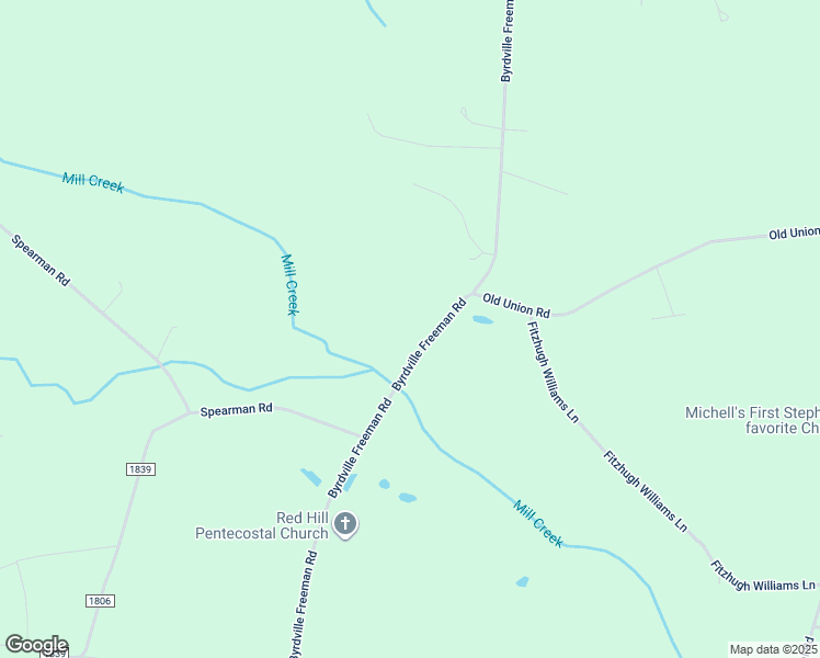 map of restaurants, bars, coffee shops, grocery stores, and more near 918 Byrdville Freeman Road in Delco