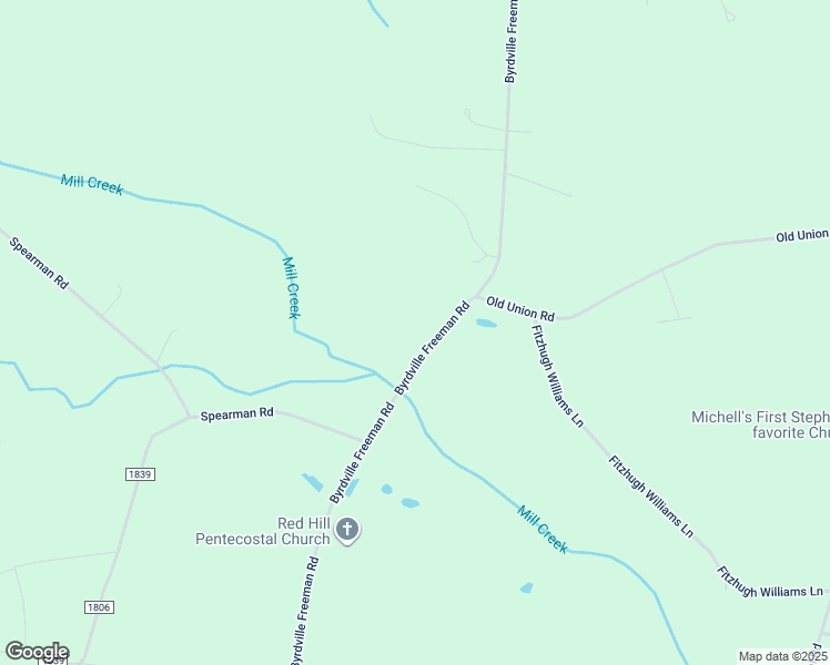map of restaurants, bars, coffee shops, grocery stores, and more near 918 Byrdville Freeman Road in Delco