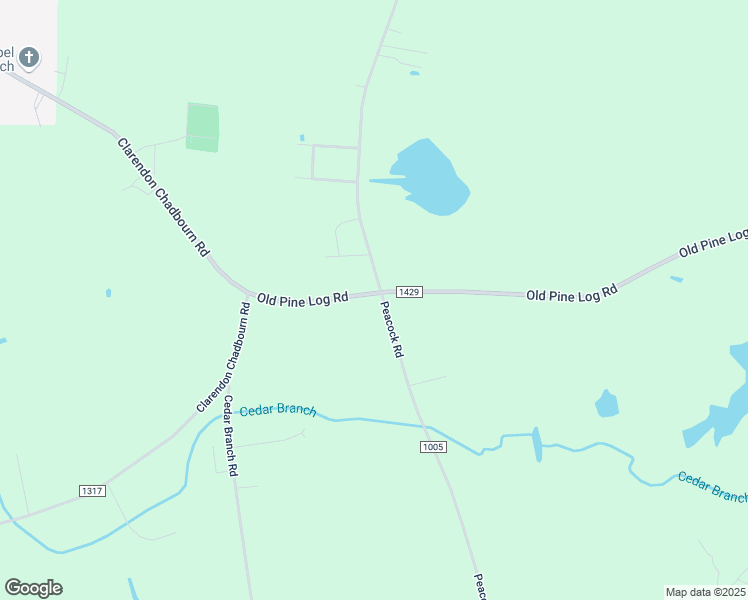 map of restaurants, bars, coffee shops, grocery stores, and more near 10430 Peacock Road in Chadbourn