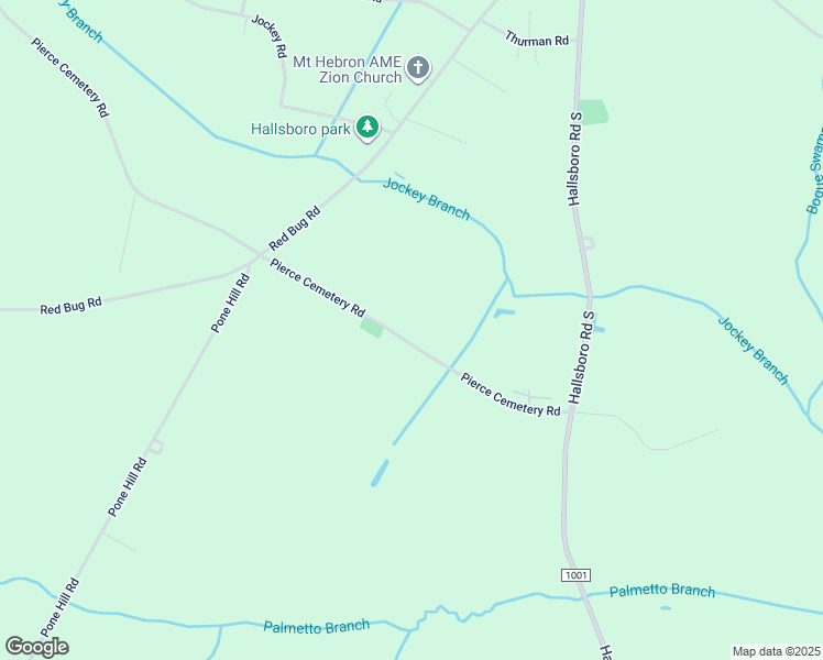 map of restaurants, bars, coffee shops, grocery stores, and more near 414 Pierce Cemetery Road in Hallsboro