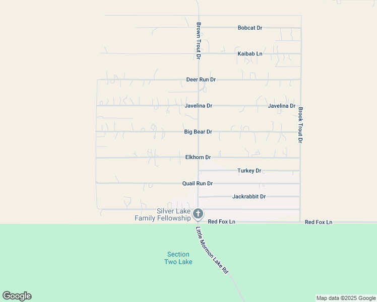 map of restaurants, bars, coffee shops, grocery stores, and more near 8480 Elkhorn Drive in Show Low
