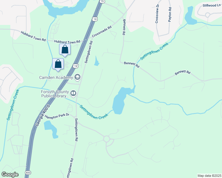 map of restaurants, bars, coffee shops, grocery stores, and more near 5375 Glenhaven Drive in Cumming