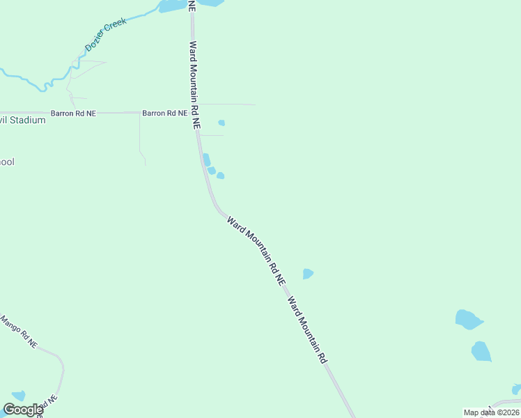 map of restaurants, bars, coffee shops, grocery stores, and more near 1164 Ward Mountain Road Northeast in Rome