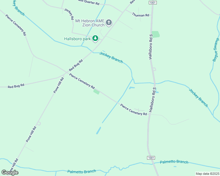 map of restaurants, bars, coffee shops, grocery stores, and more near 414 Pierce Cemetery Road in Hallsboro