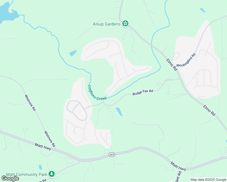 map of restaurants, bars, coffee shops, grocery stores, and more near 6350 Bridge Brook Overlook in Cumming