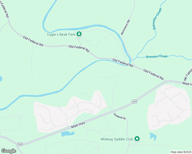 map of restaurants, bars, coffee shops, grocery stores, and more near 8555 Scenic Ridge Way in Ball Ground
