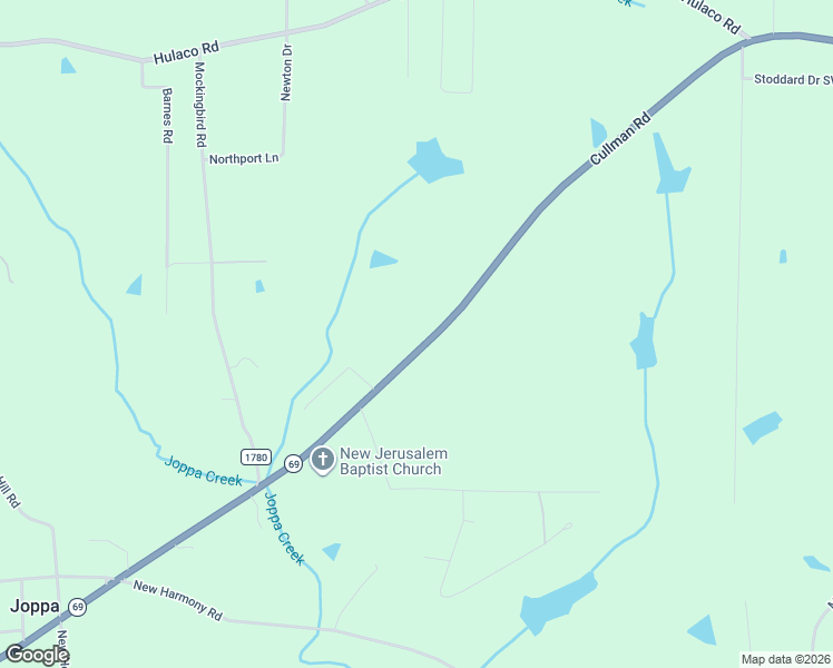 map of restaurants, bars, coffee shops, grocery stores, and more near 2265 Cullman Road in Arab